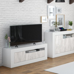 MUEBLE TV CON 2 PUERTAS...