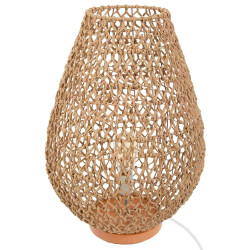 Lampara suelo arena e27 col. 'tressé' 55,5x37,5cm