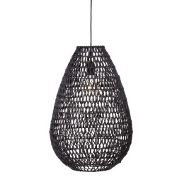 *ult.unidades* lampara techo negro e27 col.'tressé' 55x37,5cm