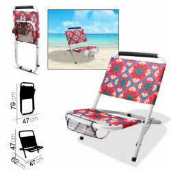 SILLA DE PLAYA ZIGZAG ONDAS...