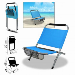 SILLA DE PLAYA TURQUESA...