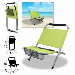 SILLA DE PLAYA VERDE ANÍS...
