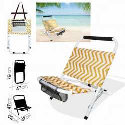 SILLA DE PLAYA ZIGZAG...