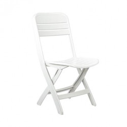 SILLA PLEGABLE BLANCA...
