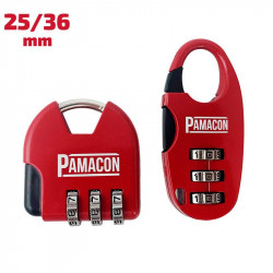 PACK 2 CANDADOS COMBINACION...