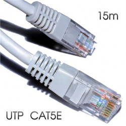 CABLE DE RED UTP CAT 5E 15M...