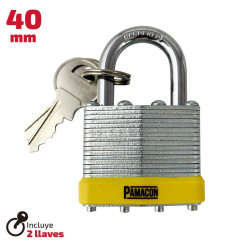 CANDADO ACERO LAMINADO 40MM...