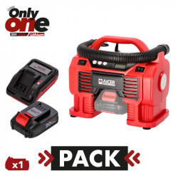 PACK COMPRESOR AIRE 20V...