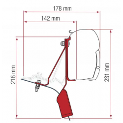 KIT DE ANCLAJES PARA TOLDO...