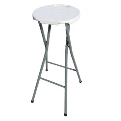 TABURETE PLEGABLE BLANCO...