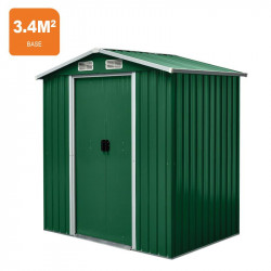 CASETA DE METAL CON PUERTAS...