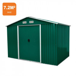 CASETA DE METAL CON PUERTAS...
