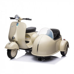 MOTO CON SIDECAR BATERIA...