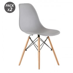 PACK 2 SILLAS DESIGN D100...