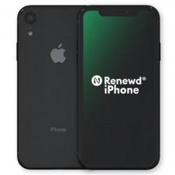 Renewd Iphone XR 64GB Negro...