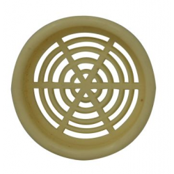 ROSETA VENTILACION CREMA 67MM