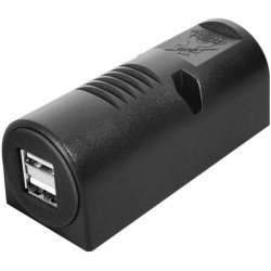 TOMA USB DOBLE 12 / 24V DC....
