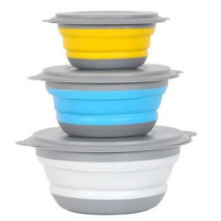 SET CUENCOS PLEGABLE KAMPA...