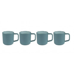 PACK 4 TAZAS KAMPA CELESTE...