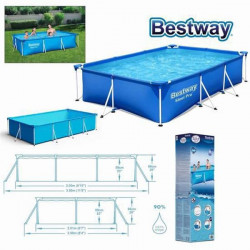 PISCINA RECTANGULAR STEEL...