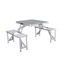 SET MESA CON 4 ASIENTOS...