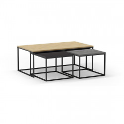 SET 3 MESAS CENTRO CAMELIA...