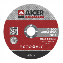 KIT DISCOS ABRASIVOS AICER...