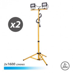 FOCO LED TRIPODE 2 X 20W...