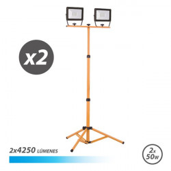 FOCO LED TRIPODE 2 X 50W...