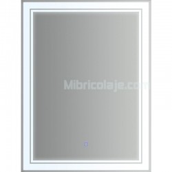 ESPEJO DE BAÑO 60X80 CM LUZ...