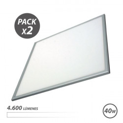 PACK 2 PANELES LED 60X60...