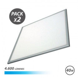 PACK 2 PANELES LED 60X60...