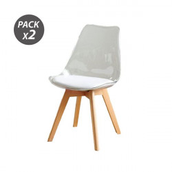 PACK 2 SILLAS DESIGN D1000...
