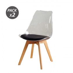 PACK 2 SILLAS DESIGN D1000...