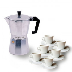 CAFETERA 6 TAZAS ALUMINIO...