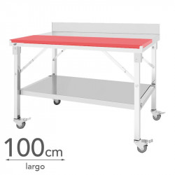 MESA DE TRABAJO INOX CON...