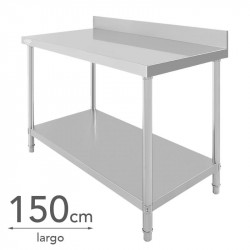 MESA DE TRABAJO INOXIDABLE...