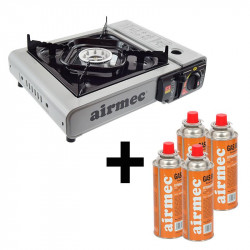 PACK COCINA GAS PORTATIL +...