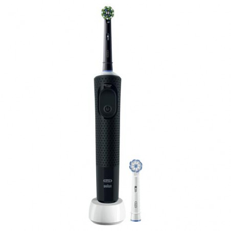 BRAUN ORAL-B CEPILLO VITALITY PRO CON 2 RECAMBIOS NEGRO