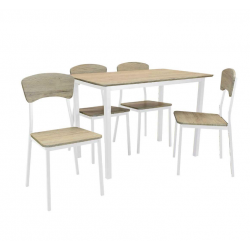 CONJUNTO DE MESA+ 4 SILLAS...