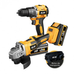 PACK 20V TALADRO + RADIAL...