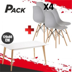 MESA DESIGN D900 120X80CM...