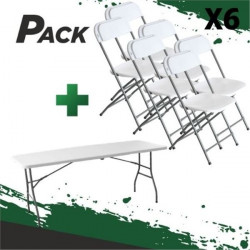 MESA DE RESINA PLEGABLE...