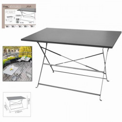 MESA METALICA RECTANGULAR...