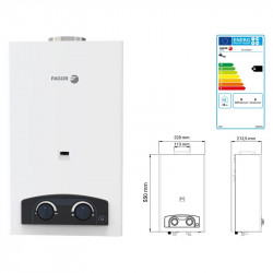 CALENTADOR A GAS- FAGOR 10...