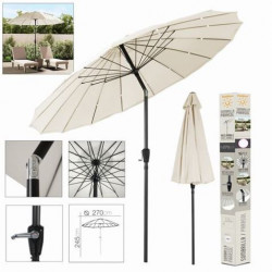 SOMBRILLA BEIGE 2.7M...