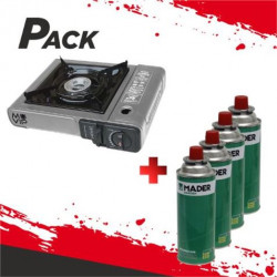 PACK COCINA GAS PORTATIL...