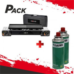 COCINA DE GAS DOBLE BOMBONA...