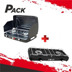 COCINA DE GAS 2 FUEGOS +...