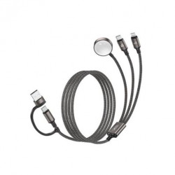 CABLE USB-A/C 3 EN 1 2X...